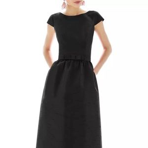 Alfred Sung Dupioni Full Length Dress Without Belt